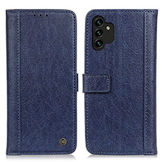 Coque Portefeuille Livre Cuir Etui Clapet M10L pour Samsung Galaxy A04s Bleu