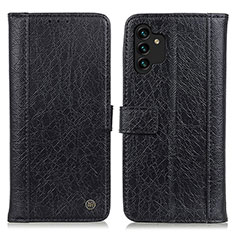 Coque Portefeuille Livre Cuir Etui Clapet M10L pour Samsung Galaxy A04s Noir