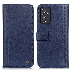 Coque Portefeuille Livre Cuir Etui Clapet M10L pour Samsung Galaxy A24 4G Bleu