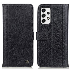 Coque Portefeuille Livre Cuir Etui Clapet M10L pour Samsung Galaxy A53 5G Noir