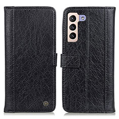 Coque Portefeuille Livre Cuir Etui Clapet M10L pour Samsung Galaxy S22 Plus 5G Noir