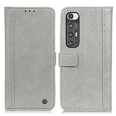 Coque Portefeuille Livre Cuir Etui Clapet M10L pour Xiaomi Mi 10S 5G Kaki