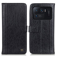 Coque Portefeuille Livre Cuir Etui Clapet M10L pour Xiaomi Mi 11 Ultra 5G Noir