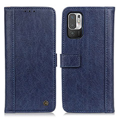 Coque Portefeuille Livre Cuir Etui Clapet M10L pour Xiaomi Redmi Note 11 SE 5G Bleu