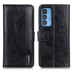 Coque Portefeuille Livre Cuir Etui Clapet M11L pour Motorola Moto Edge 20 Pro 5G Noir