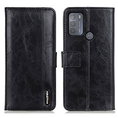 Coque Portefeuille Livre Cuir Etui Clapet M11L pour Motorola Moto G50 Noir