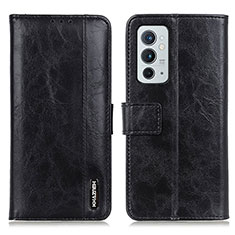 Coque Portefeuille Livre Cuir Etui Clapet M11L pour OnePlus 9RT 5G Noir