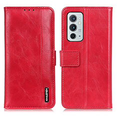 Coque Portefeuille Livre Cuir Etui Clapet M11L pour OnePlus 9RT 5G Rouge