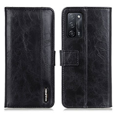 Coque Portefeuille Livre Cuir Etui Clapet M11L pour Oppo A56 5G Noir