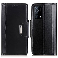 Coque Portefeuille Livre Cuir Etui Clapet M11L pour Oppo K9 5G Noir