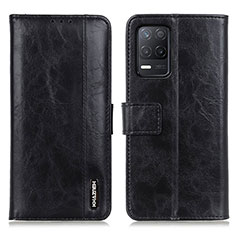 Coque Portefeuille Livre Cuir Etui Clapet M11L pour Realme 8 5G Noir