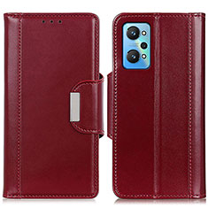 Coque Portefeuille Livre Cuir Etui Clapet M11L pour Realme GT Neo2 5G Rouge