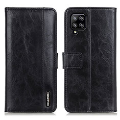 Coque Portefeuille Livre Cuir Etui Clapet M11L pour Samsung Galaxy A22 4G Noir