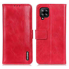 Coque Portefeuille Livre Cuir Etui Clapet M11L pour Samsung Galaxy A22 4G Rouge