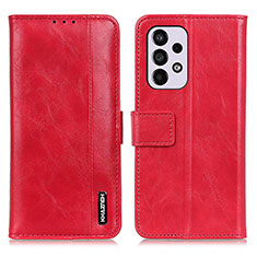 Coque Portefeuille Livre Cuir Etui Clapet M11L pour Samsung Galaxy A33 5G Rouge