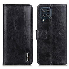 Coque Portefeuille Livre Cuir Etui Clapet M11L pour Samsung Galaxy M32 4G Noir