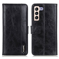 Coque Portefeuille Livre Cuir Etui Clapet M11L pour Samsung Galaxy S21 5G Noir