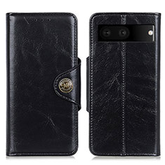 Coque Portefeuille Livre Cuir Etui Clapet M12L pour Google Pixel 7 5G Noir