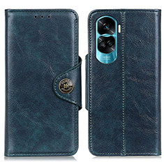 Coque Portefeuille Livre Cuir Etui Clapet M12L pour Huawei Honor 90 Lite 5G Bleu