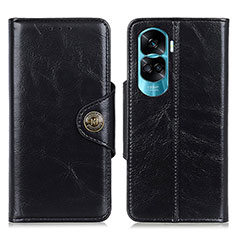 Coque Portefeuille Livre Cuir Etui Clapet M12L pour Huawei Honor 90 Lite 5G Noir