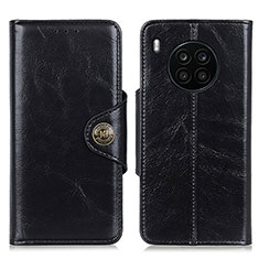 Coque Portefeuille Livre Cuir Etui Clapet M12L pour Huawei Nova 8i Noir