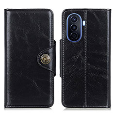 Coque Portefeuille Livre Cuir Etui Clapet M12L pour Huawei Nova Y71 Noir