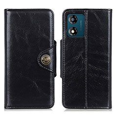 Coque Portefeuille Livre Cuir Etui Clapet M12L pour Motorola Moto E13 Noir