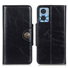 Coque Portefeuille Livre Cuir Etui Clapet M12L pour Motorola Moto E22i Noir