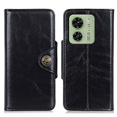 Coque Portefeuille Livre Cuir Etui Clapet M12L pour Motorola Moto Edge 40 5G Noir