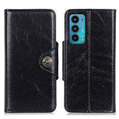 Coque Portefeuille Livre Cuir Etui Clapet M12L pour Motorola Moto Edge Lite 5G Noir