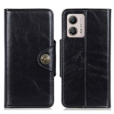 Coque Portefeuille Livre Cuir Etui Clapet M12L pour Motorola Moto G53y 5G Noir