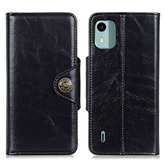 Coque Portefeuille Livre Cuir Etui Clapet M12L pour Nokia C12 Plus Noir