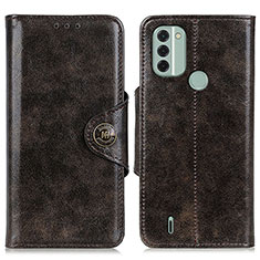 Coque Portefeuille Livre Cuir Etui Clapet M12L pour Nokia C31 Bronze