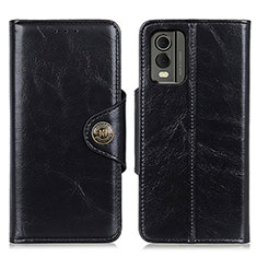 Coque Portefeuille Livre Cuir Etui Clapet M12L pour Nokia C32 Noir