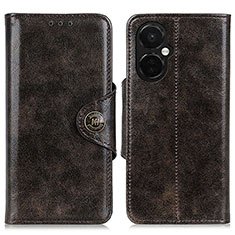 Coque Portefeuille Livre Cuir Etui Clapet M12L pour OnePlus Nord CE 3 5G Marron