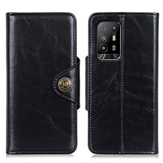 Coque Portefeuille Livre Cuir Etui Clapet M12L pour Oppo A94 5G Noir