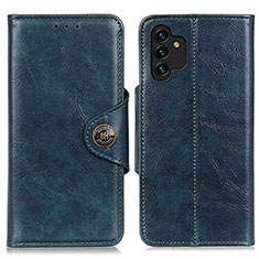 Coque Portefeuille Livre Cuir Etui Clapet M12L pour Samsung Galaxy A13 5G Bleu