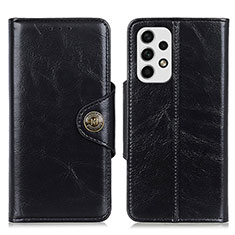 Coque Portefeuille Livre Cuir Etui Clapet M12L pour Samsung Galaxy A23 4G Noir