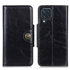 Coque Portefeuille Livre Cuir Etui Clapet M12L pour Samsung Galaxy M32 4G Noir