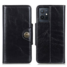 Coque Portefeuille Livre Cuir Etui Clapet M12L pour Vivo T1 5G India Noir