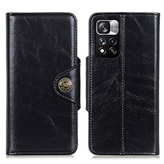 Coque Portefeuille Livre Cuir Etui Clapet M12L pour Xiaomi Mi 11i 5G (2022) Noir