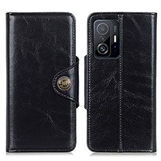 Coque Portefeuille Livre Cuir Etui Clapet M12L pour Xiaomi Mi 11T Pro 5G Noir