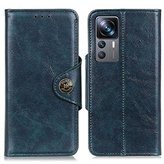 Coque Portefeuille Livre Cuir Etui Clapet M12L pour Xiaomi Mi 12T 5G Bleu