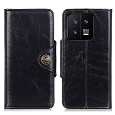 Coque Portefeuille Livre Cuir Etui Clapet M12L pour Xiaomi Mi 13 Pro 5G Noir