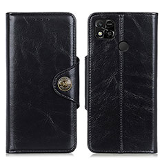 Coque Portefeuille Livre Cuir Etui Clapet M12L pour Xiaomi POCO C3 Noir