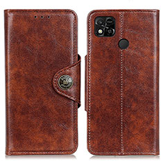 Coque Portefeuille Livre Cuir Etui Clapet M12L pour Xiaomi POCO C31 Marron