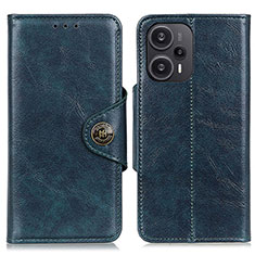 Coque Portefeuille Livre Cuir Etui Clapet M12L pour Xiaomi Poco F5 5G Bleu