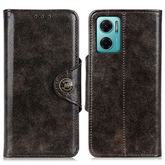 Coque Portefeuille Livre Cuir Etui Clapet M12L pour Xiaomi Redmi 10 5G Bronze