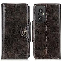 Coque Portefeuille Livre Cuir Etui Clapet M12L pour Xiaomi Redmi 11 Prime 4G Bronze