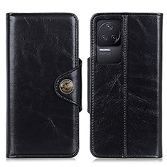 Coque Portefeuille Livre Cuir Etui Clapet M12L pour Xiaomi Redmi K50 5G Noir